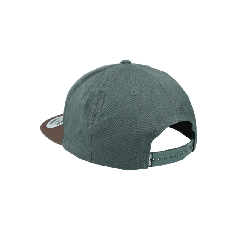 Gorra Volcom Quarter Twill Khaki Green Snapback - Imagen 2