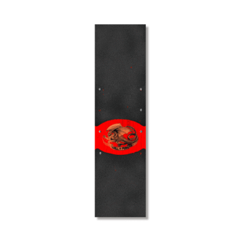 Lija Powell Peralta Red Oval Dragon