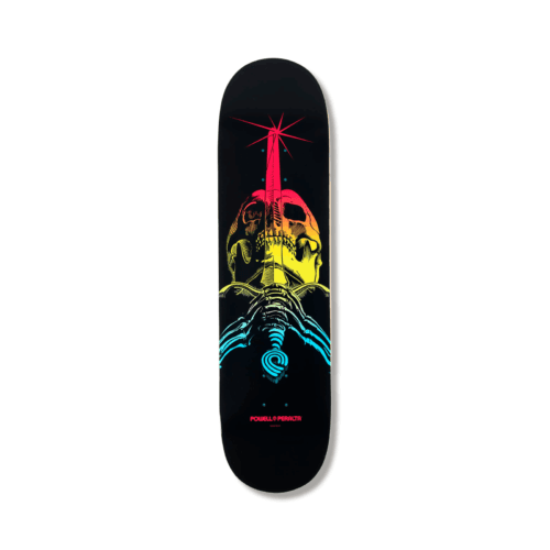 Tabla Powell Peralta Skull & Sword Colby Fade Popsicle Deck 8.25"