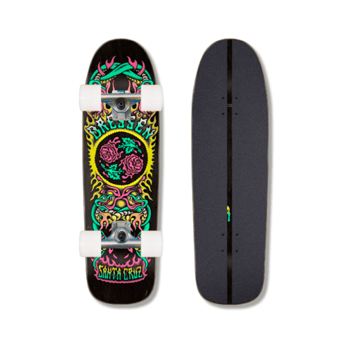 Patineta Armada Santa Cruz Dressen Rose Crew 9.3"