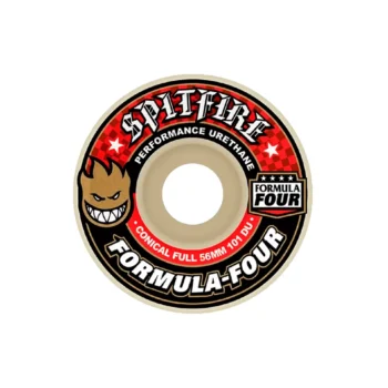 Ruedas Spitfire F4 101D Conical Full Nat Rojo 56mm