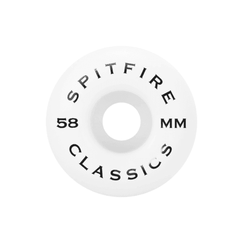 Ruedas Spitfire Classics Morado Blanco 58mm - Imagen 2