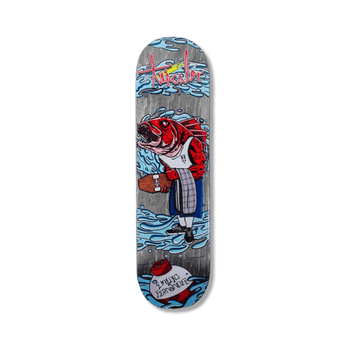 Tabla Tricolor Emilio Fernández Pez Cholo x El Rotulista Hybrid Shape 8.25"