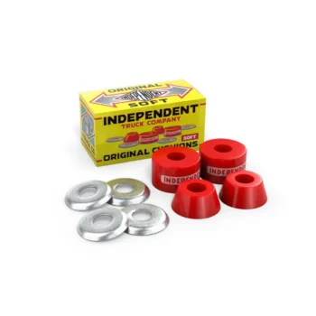 Gomas Cilíndricas Independent Original 90A Soft Rojo