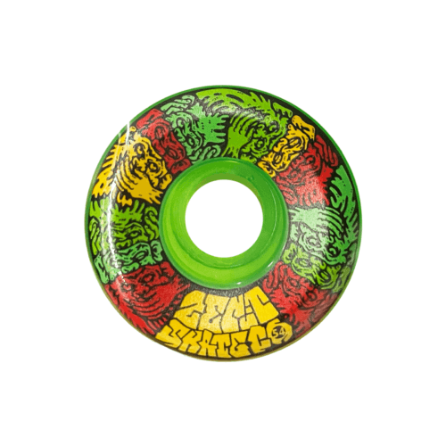 Ruedas Zenit Mascaras Verde Cristalino 95A 54mm