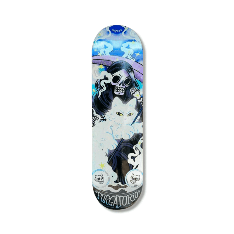 Tabla Purgatorio Gato Blanco 8.25"