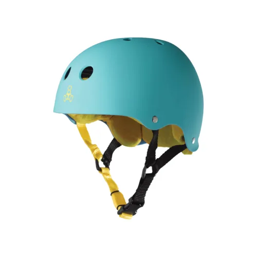 Casco Triple 8 Sweatsaver Baja Teal Matte Talla L