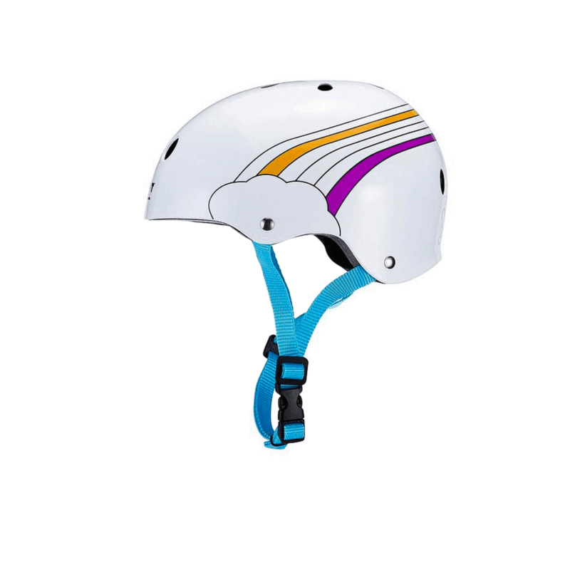 Casco Wipeout Dry Erase White Rainbow 5+ - Imagen 3