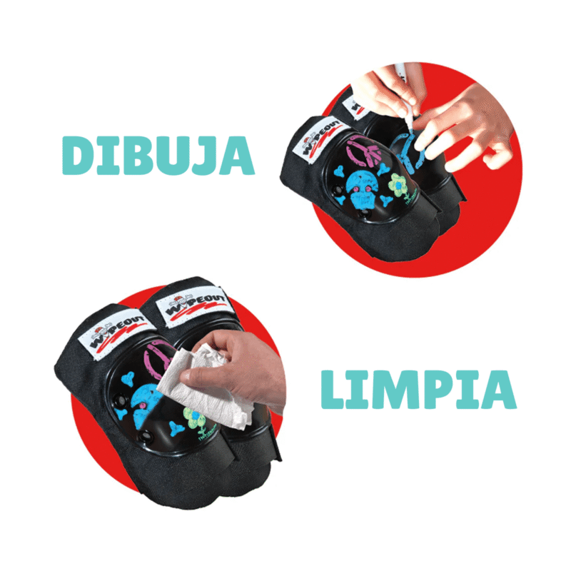 Set de Protecciones Wipeout Dry Erase Groovy 5+ - Imagen 3