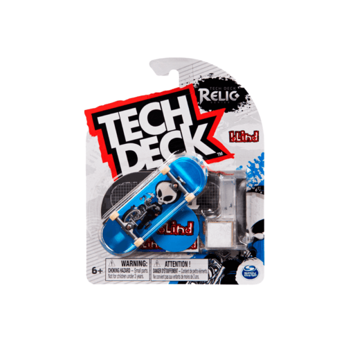 Fingerboard Tech Deck Relic Blind Blue Foil Ultra Rare