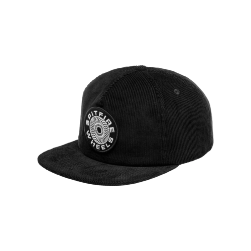 Gorra Spitfire Classic '87 Swirl Corduroy Patch Black White