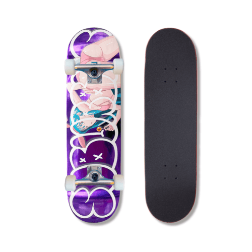 Patineta Armada Suburbios Bulma Foil Morado