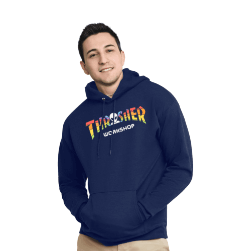 Sudadera Thrasher x Alien Workshop Spectrum Navy Mediana