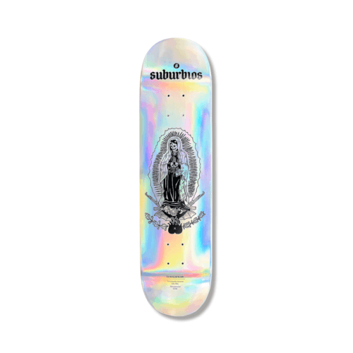 Tabla Suburbios Virgen Foil Plata
