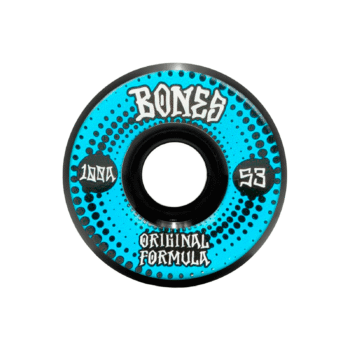 Ruedas Bones Original V4 Wide OG Formula Black Blue 53mm
