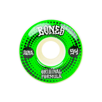Ruedas Bones Original V4 Wide OG Formula White Green 54mm