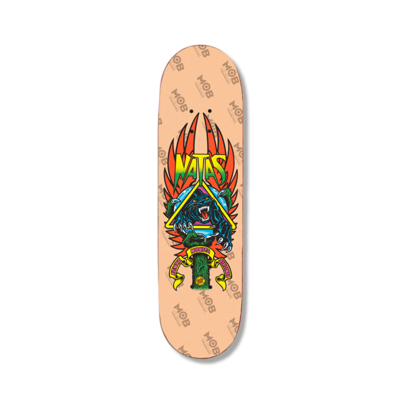 Lija Mob Grip x Santa Cruz Natas Panther Clear - Imagen 2