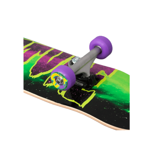 Patineta Creature Galaxy Logo Mid Green Purple 7.8" - Imagen 2