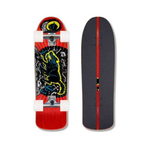 Patineta Armada Santa Cruz Kendall Wolf Reissue 9.28"