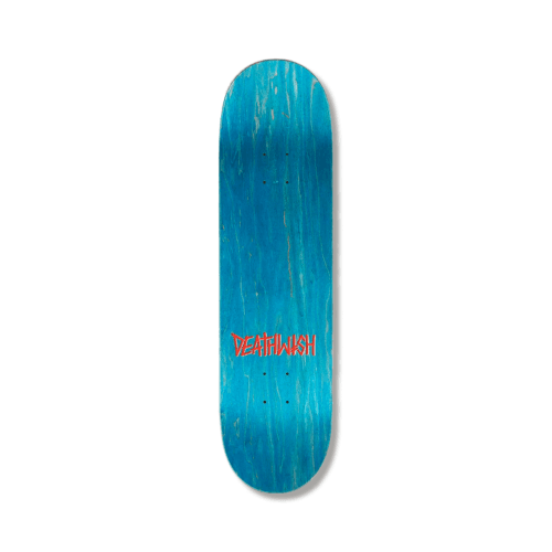 Tabla Deathwish Gang Logo Red Gold 8.75" - Imagen 2