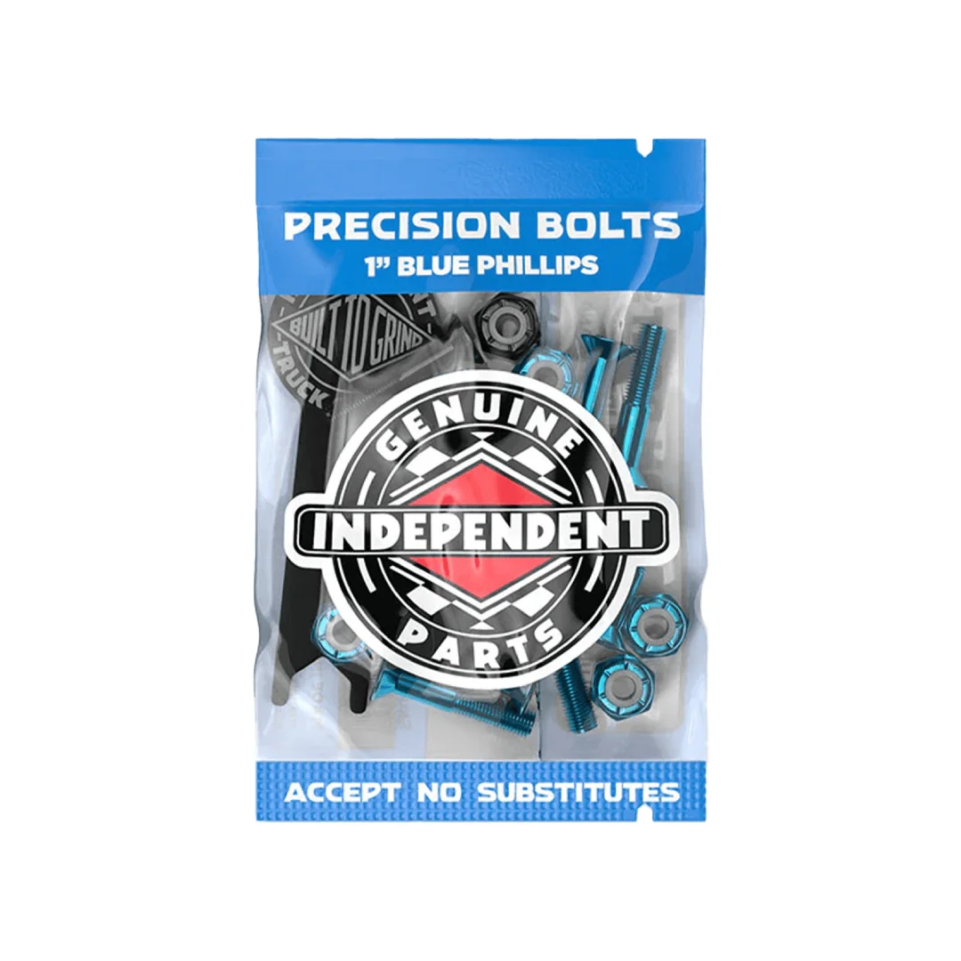 Tornillos Independent Precision Bolts Blue Phillips Genuine Parts 1″ - Imagen 2
