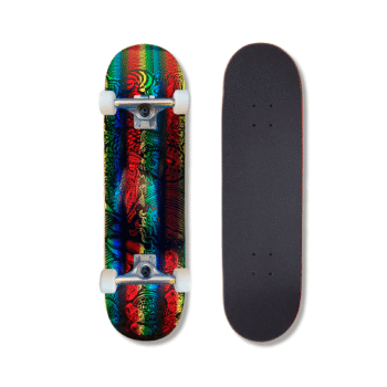 Patineta Armada Deza Otros Mundos Ancestral Metalico Multicolor 8"