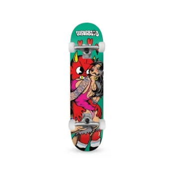 Patineta Armada Suburbios x Mal Portado y Herido Juntos por Siempre 8" / 8.25" / 8.5"