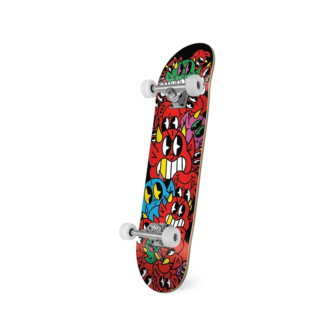 Patineta Armada Suburbios x Mal Portado y Herido Diablitos 8" / 8.25" / 8.5" - Imagen 2