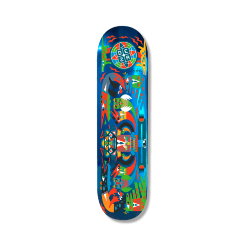 Tabla Deza Jefe Chaman Metalico Azul 8"