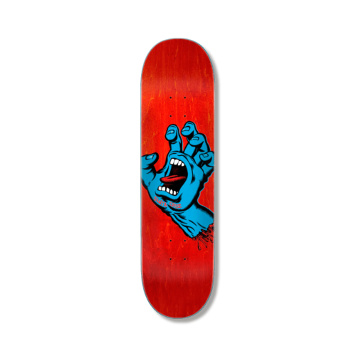 Tabla Santa Cruz Screaming Hand Red 8"