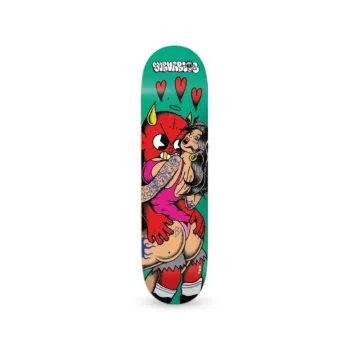 Tabla Suburbios X Mal Portado y Herido Juntos por Siempre 8" / 8.25" / 8.5"