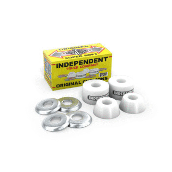 Gomas Cilíndricas Independent Original 88A Super Soft Blanco