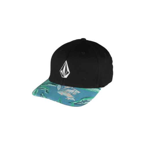 Gorra Volcom Full Stone Print Flexfit Black Small Medium