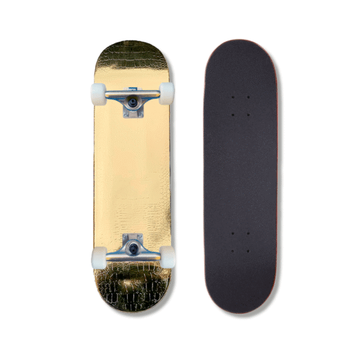Patineta Armada Beat Lizard Foil Gold 8.12"