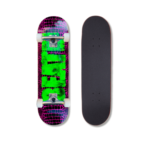 Patineta Armada Beat Lizard Skin Purple Green 8.5"