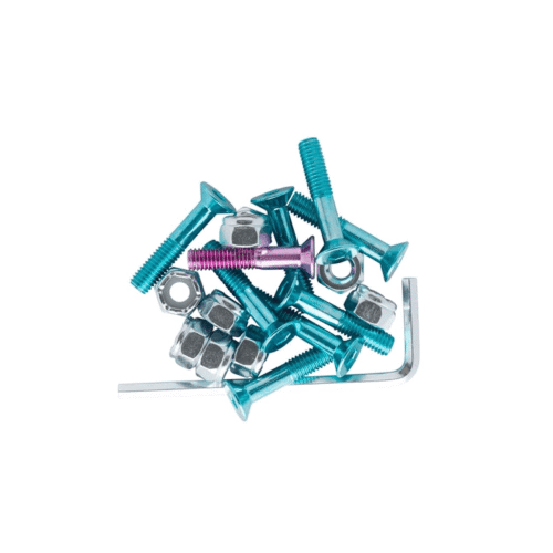 Tornillos Krux Krome Allen Azul Rosa 1" - Imagen 2