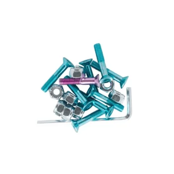 Tornillos Krux Krome Allen Azul Rosa 1"