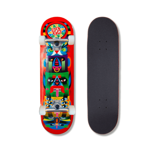 Patineta Armada Deza Tótem del Yo Superior Rojo 8.25"