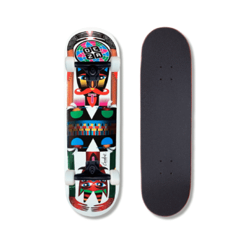 Patineta Armada Deza Tótem de la Vida Blanco 8.25″