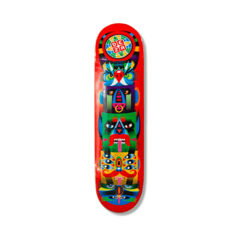 Tabla Deza Tótem del Yo Superior Rojo 8.25"