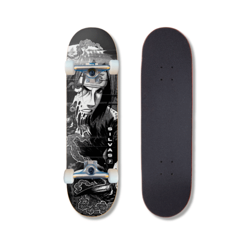 Patineta Armada Primitive X Naruto Silvas Clones 8.25"