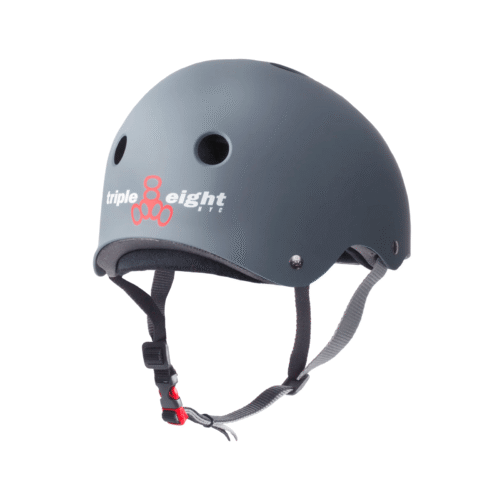 Casco Certificado Triple 8 Sweatsaver Carbon Rubber L Xl - Imagen 2