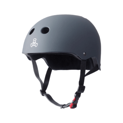 Casco Certificado Triple 8 Sweatsaver Carbon Rubber L Xl