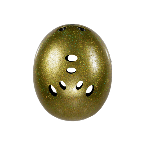 Casco Certificado Triple 8 Sweatsaver Gold Glitter S/M - Imagen 3