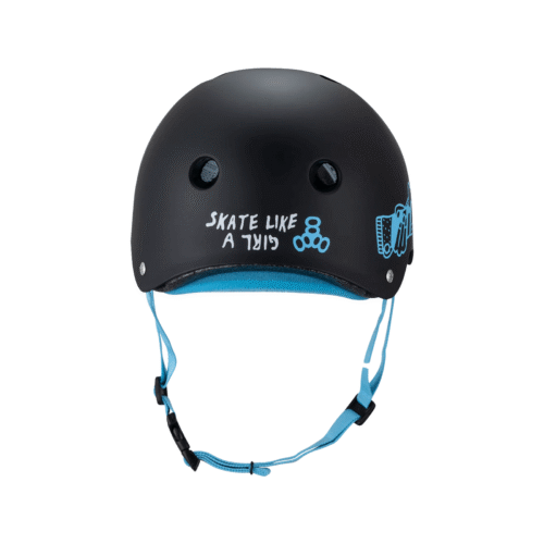 Casco Certificado Triple 8 Sweatsaver Skate Like A Girl S/M - Imagen 3