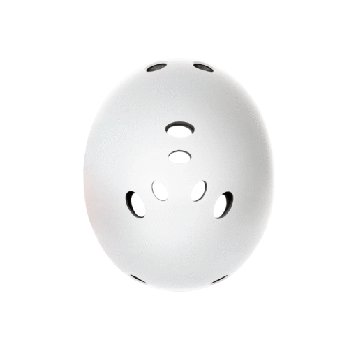 Casco Certificado Triple 8 Sweatsaver White Rubber M - Imagen 3