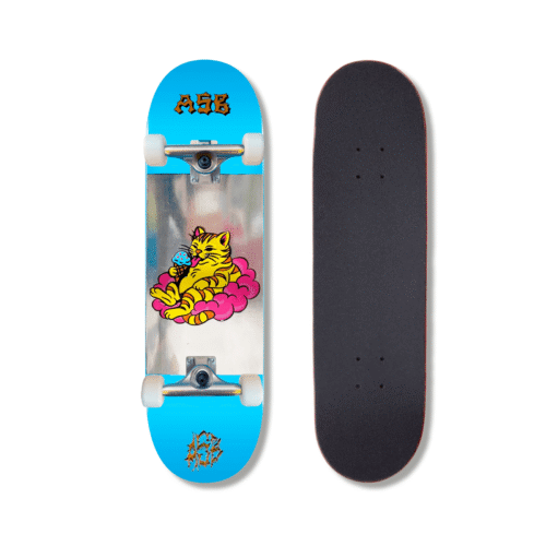 Patineta Armada Alebrije Gato Helado 8"