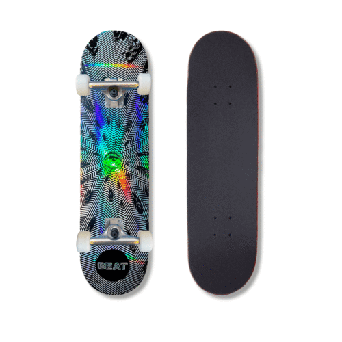 Patineta Armada Beat Cucarachas Somos Foil 8"