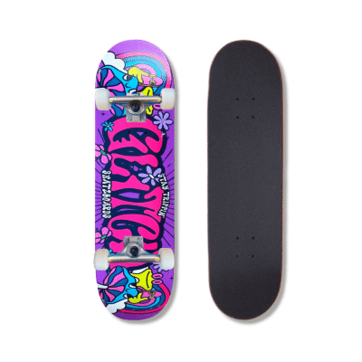 Patineta Armada Glitch Frog Purple 8.25"