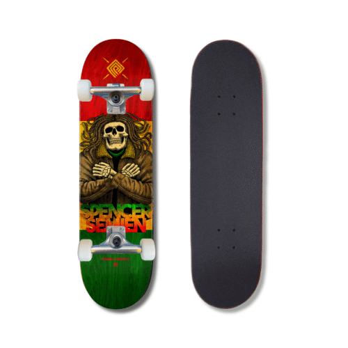 Patineta Armada Powell Peralta Spencer Semien Dreads Rasta 8.5"